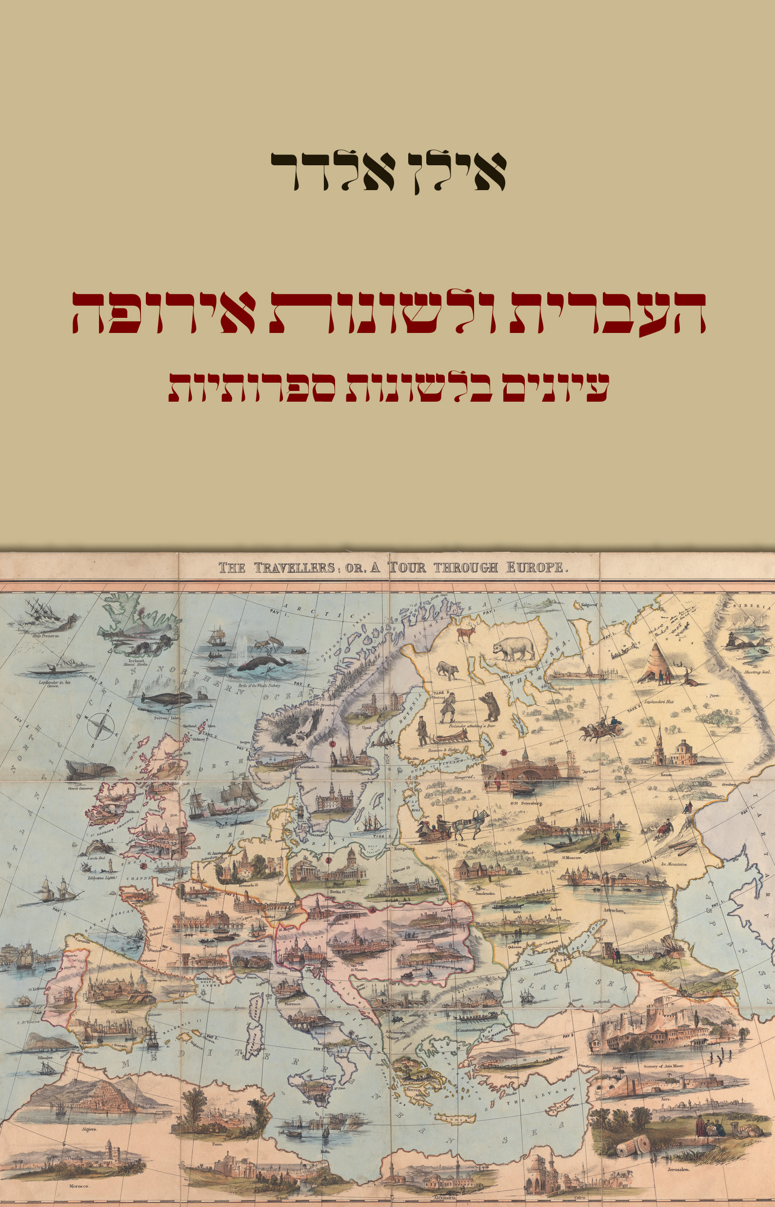 העברית ולשונות אירופה – עיונים בלשונות ספרותיות book cover
